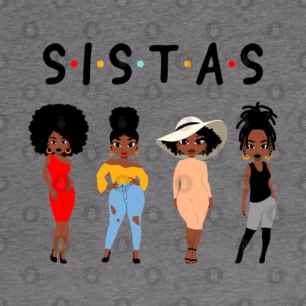 Sistas, Black Women, African American Women by UrbanLifeApparel